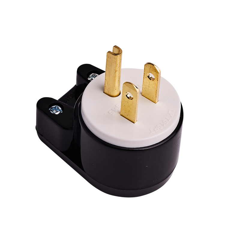 Nema-5-15P ÷, 15A, 125 V, 90  ȸ ÷, AC ,     ÷ Ŀ, 缱 